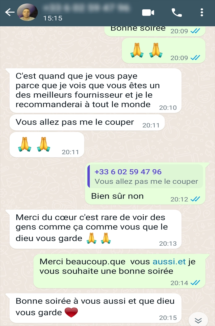 Avis client satisfait sur le service IPTV