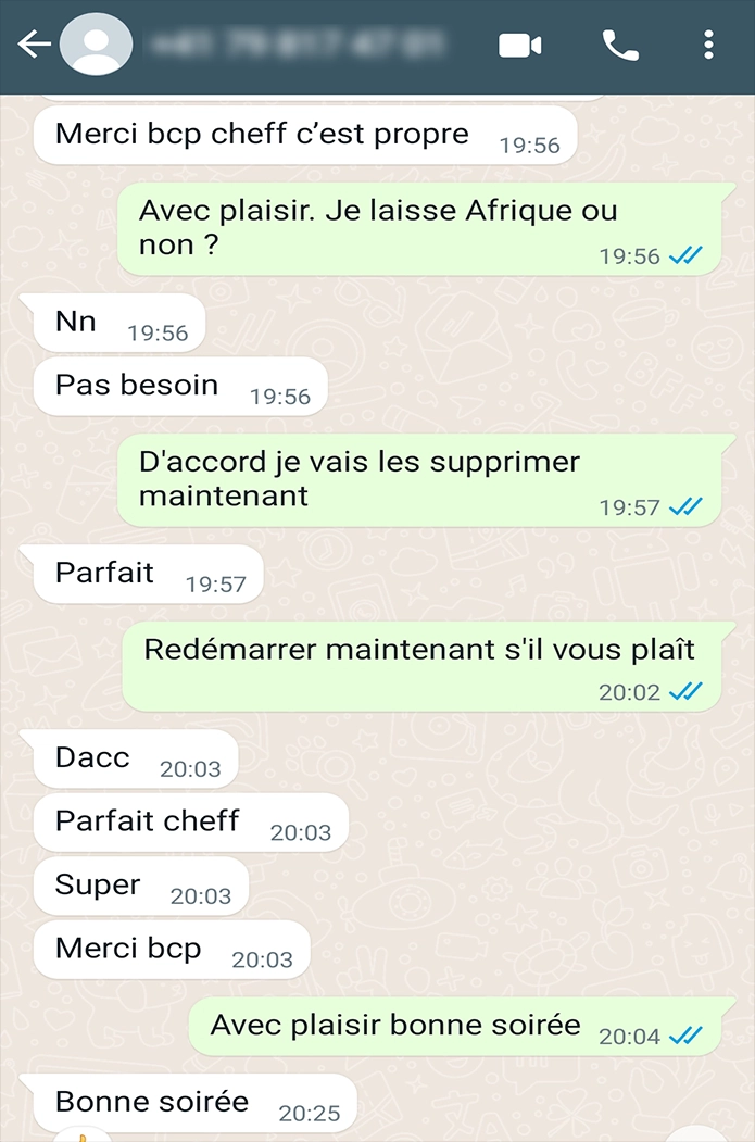 Second témoignage client positif sur la qualité du service IPTV