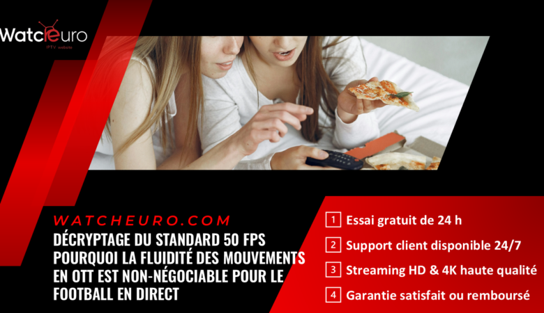 Décryptage du Standard 50 FPS : Pourquoi la Fluidité des Mouvements en OTT est Non-Négociable pour le Football en Direct