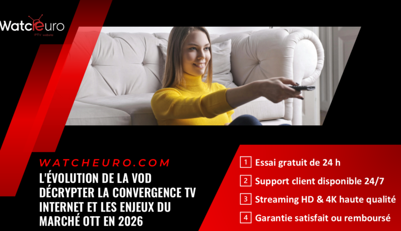 L&rsquo;Évolution de la VOD en 2026 : Décrypter la Convergence TV Internet et les Enjeux du Marché OTT