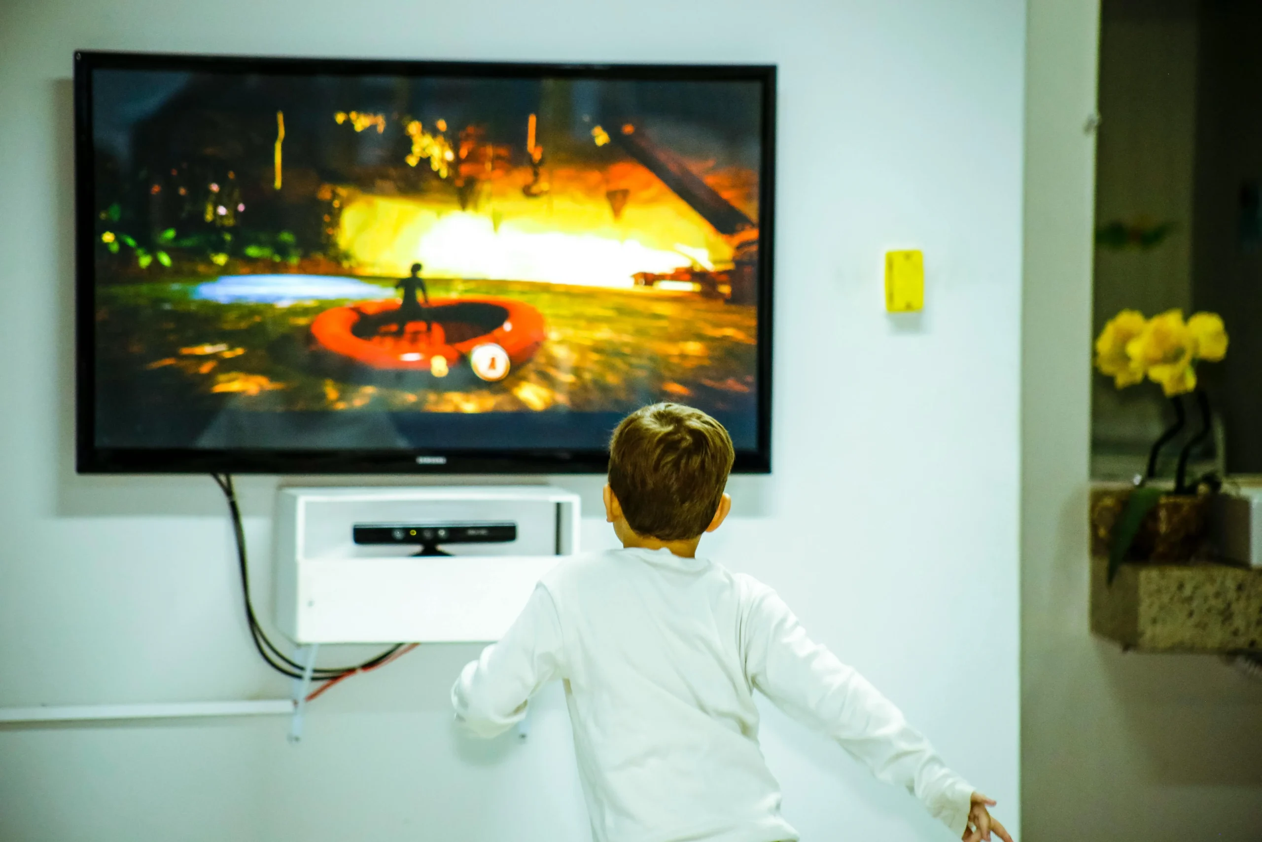 Box Android TV 4K connectée pour la lecture de flux vidéo IPTV